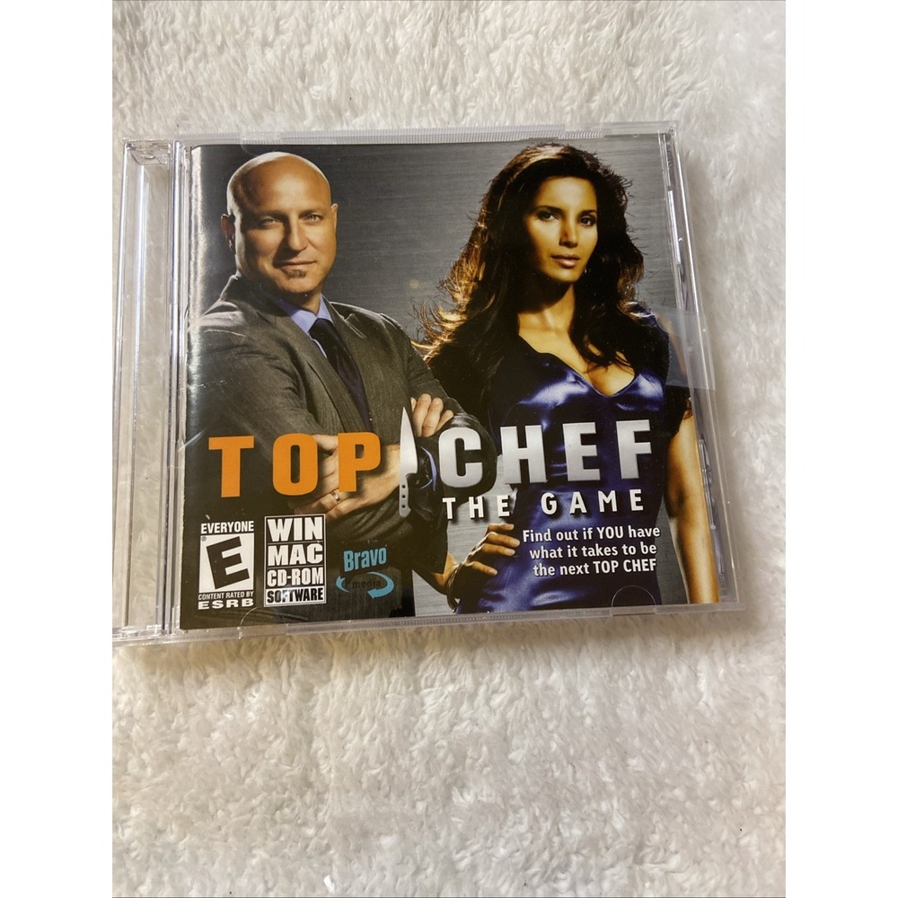 Top Chef The Game CD Rom Software 2009 Foodies Cooking Love Padme Lakshmi‎ Tom - Picture 4 of 9